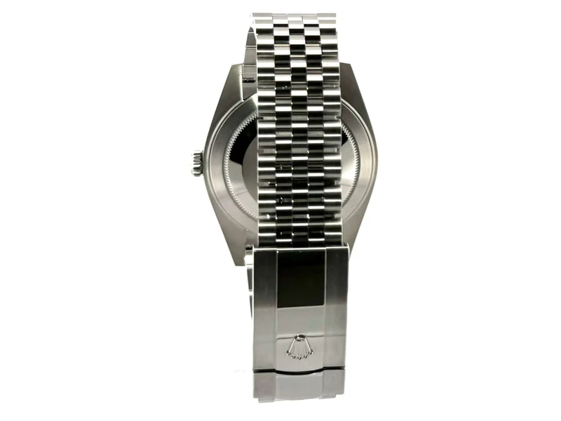 Rolex Datejust 41 Edelstahl Weißgold 126334 Silber Jubile-Band