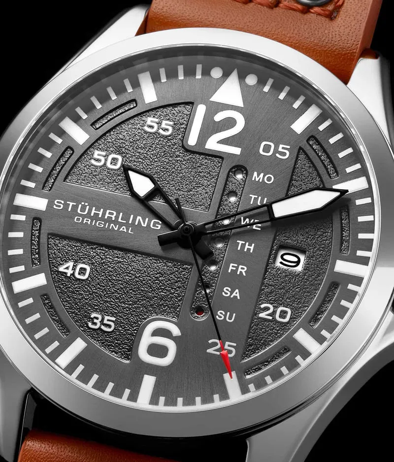 Stührling Maritimer 935.04, Aviator 3916.2, Signature Pen, and Watch Tool Kit
