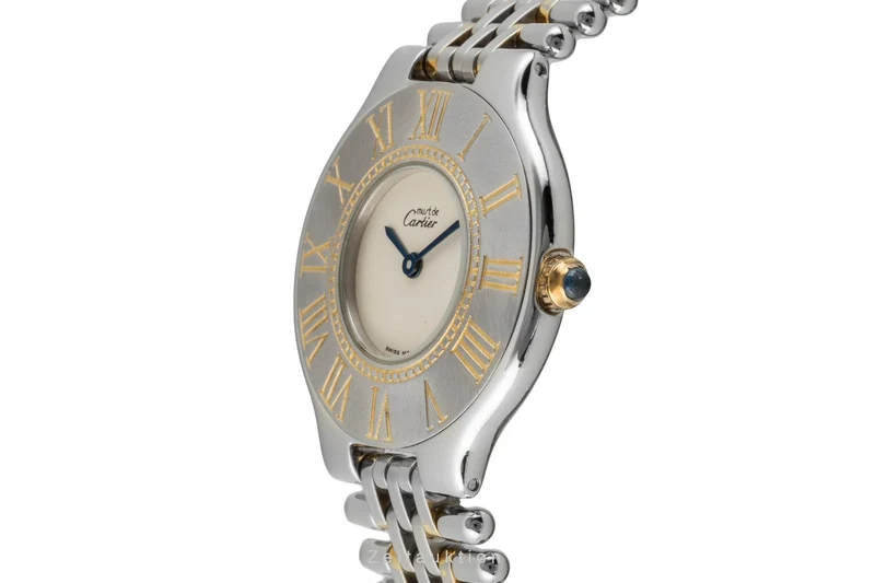 Cartier Ligne 21 gilt / steel quartz women's watch [2602205]