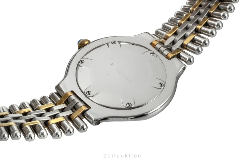 Cartier Ligne 21 gilt / steel quartz women's watch [2602205]