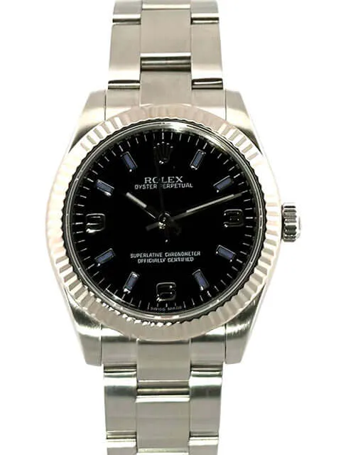 Rolex Oyster Perpetual 31 Ref. 177234 Schwarz