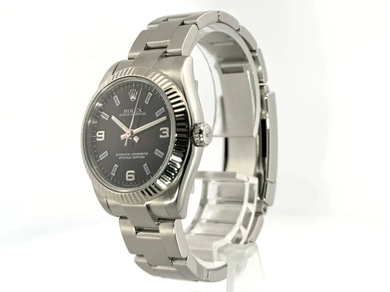 Rolex Oyster Perpetual 31 Ref. 177234 Schwarz