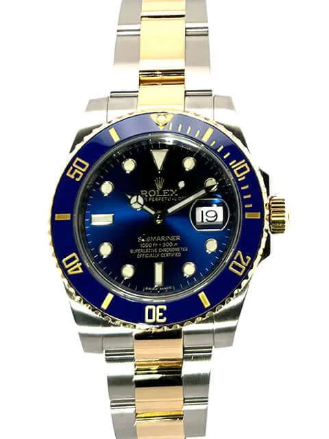 Rolex Submariner Date 116613LB Edelstahl Gelbgold