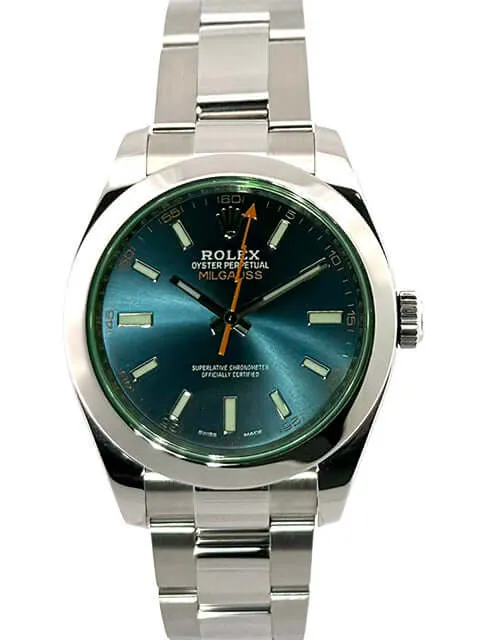 Rolex Oyster Perpetual Milgauss GV Blue Ref. 116400GV