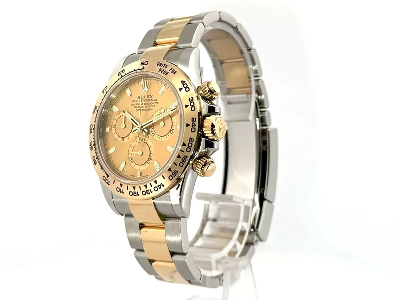 Rolex Daytona Edelstahl Gelbgold 116503 Champagner