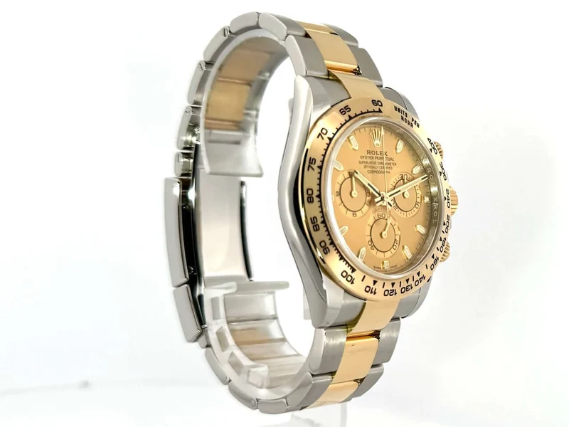 Rolex Daytona Edelstahl Gelbgold 116503 Champagner