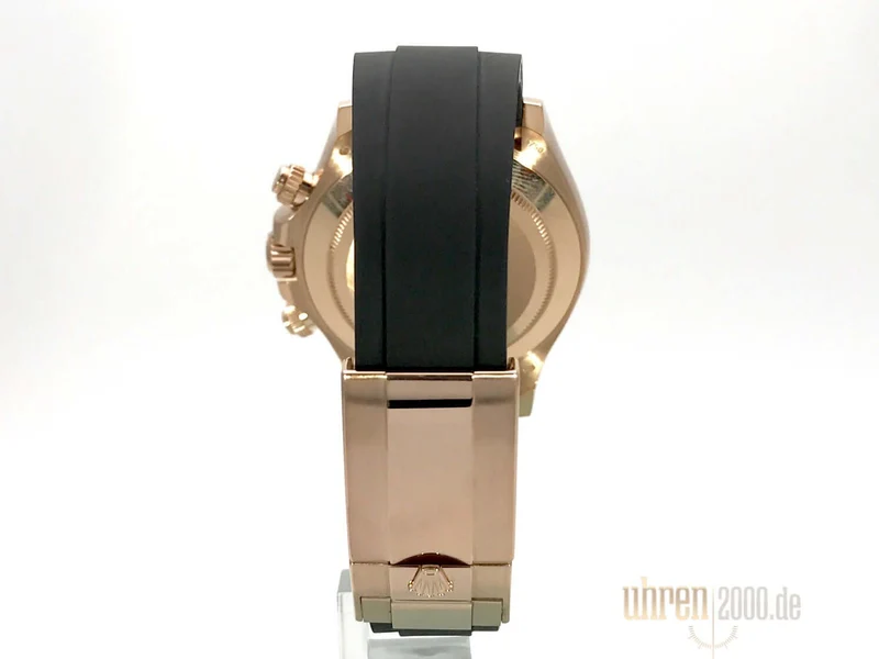 Rolex Daytona 116515LN Everose-Gold Schwarz Oysterflex aus 2017