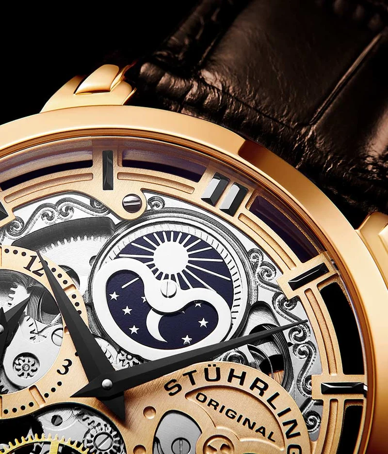 Stührling Anatol 3924 Automatic 47mm Skeleton