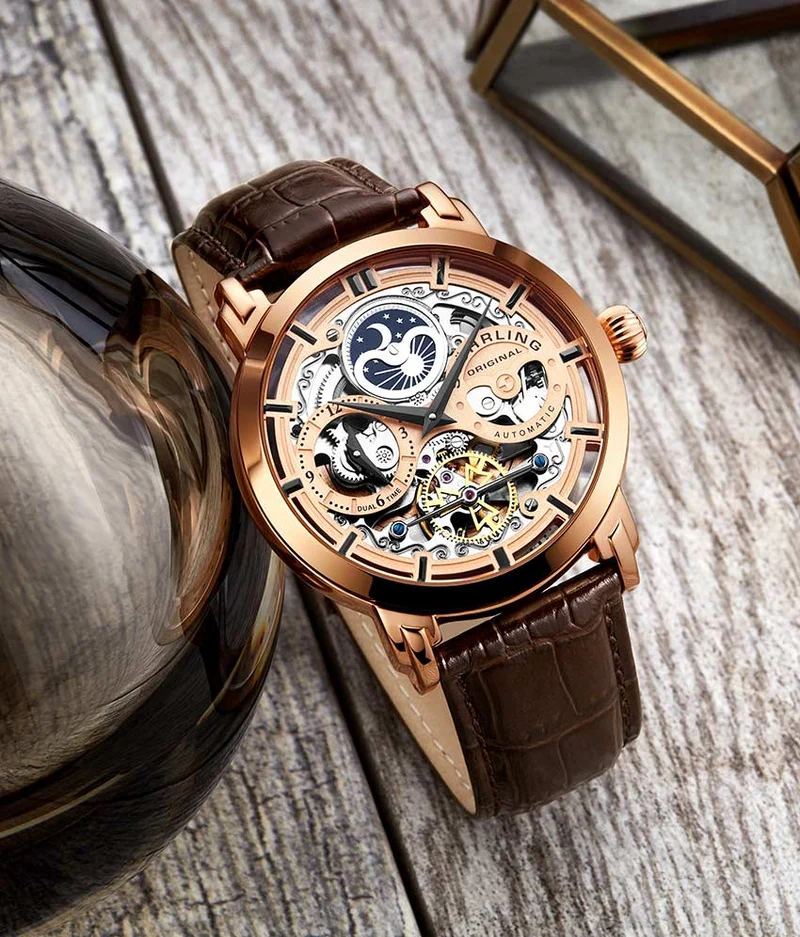 Stührling Anatol 3924 Automatic 47mm Skeleton