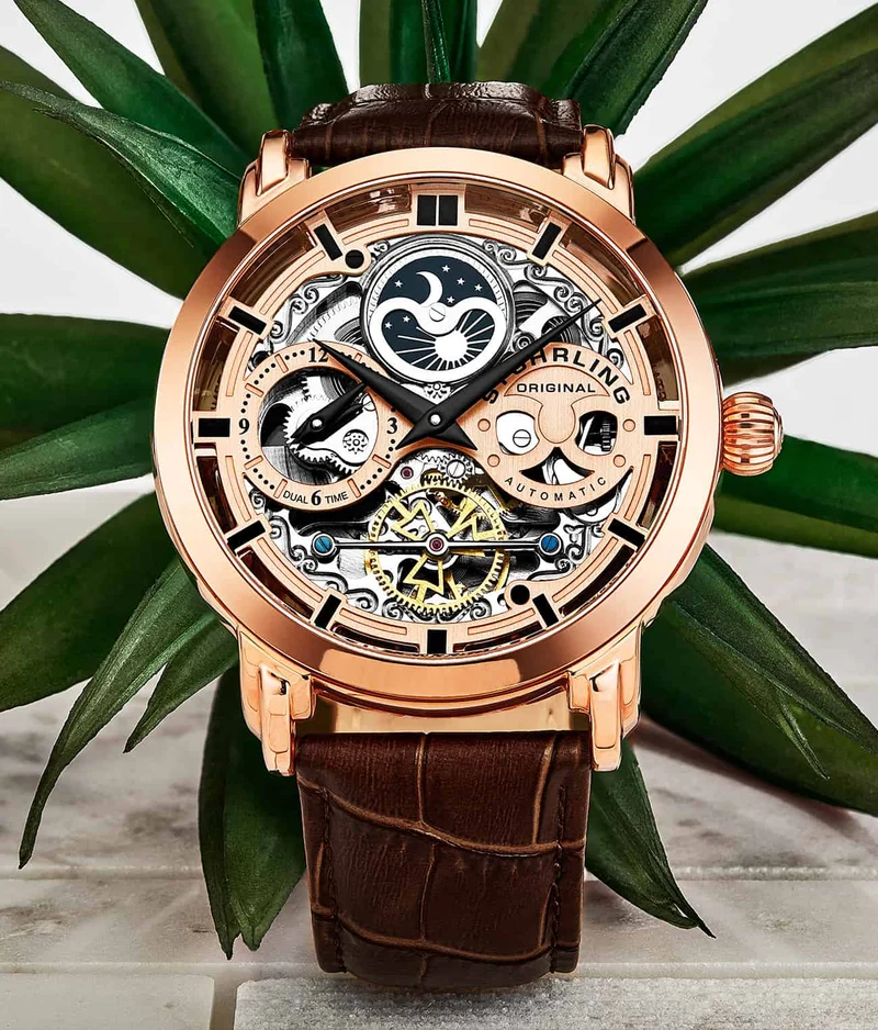 Stührling Anatol 3924 Automatic 47mm Skeleton