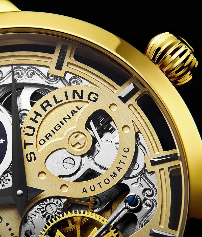 Stührling Anatol 3924 Automatic 47mm Skeleton