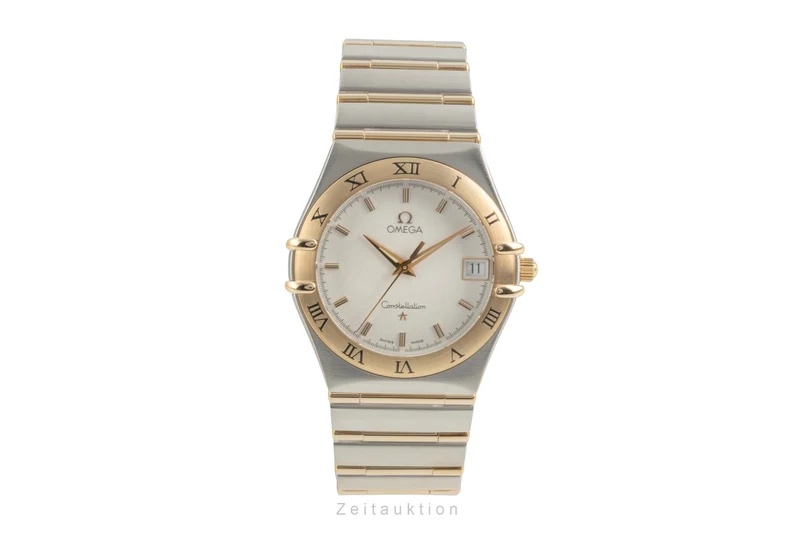 Omega Constellation steel / gold quartz men's watch 396.1201 [2602697]