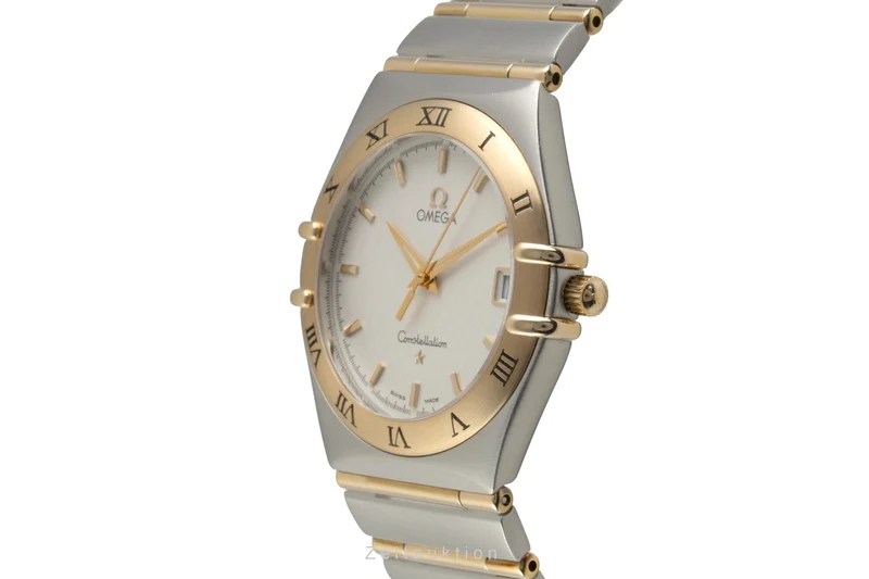Omega Constellation steel / gold quartz men's watch 396.1201 [2602697]