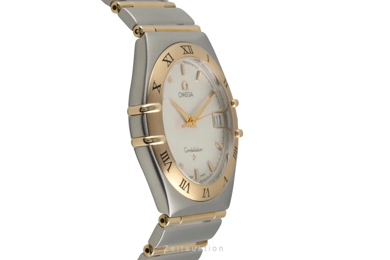 Omega Constellation steel / gold quartz men's watch 396.1201 [2602697]
