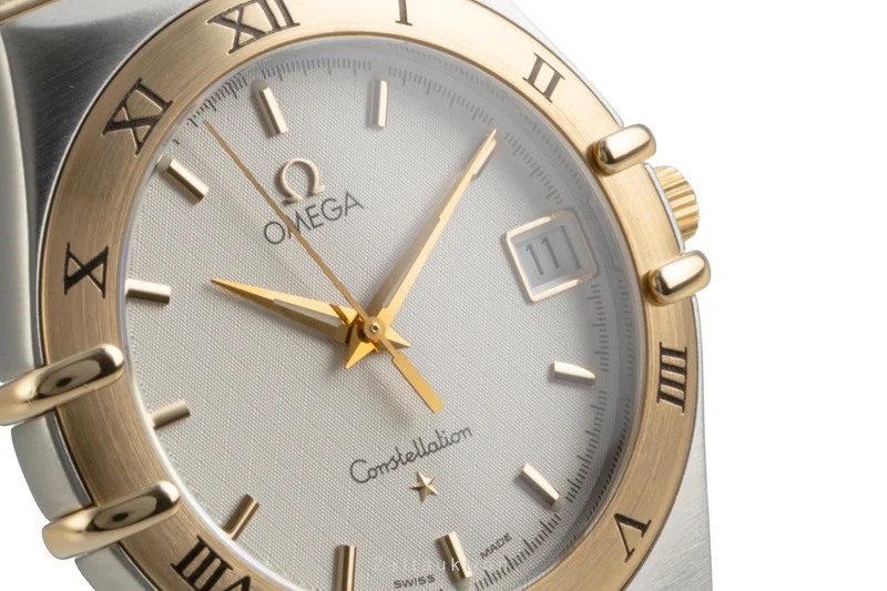 Omega Constellation steel / gold quartz men's watch 396.1201 [2602697]