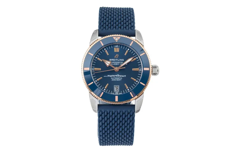 Breitling Superocean Heritage 42 steel / gold automatic men's watch UB2010161C1S1 LP: 7200EUR [2603727]