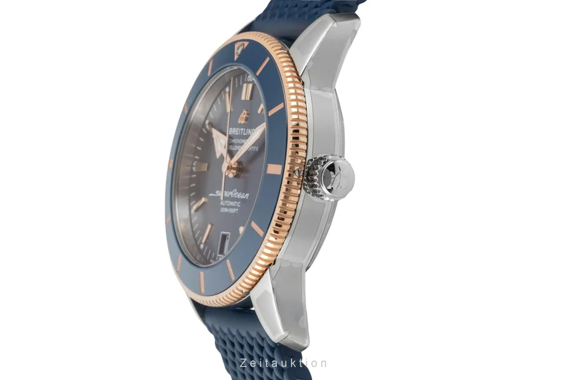 Breitling Superocean Heritage 42 steel / gold automatic men's watch UB2010161C1S1 LP: 7200EUR [2603727]