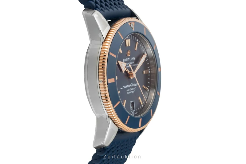 Breitling Superocean Heritage 42 steel / gold automatic men's watch UB2010161C1S1 LP: 7200EUR [2603727]