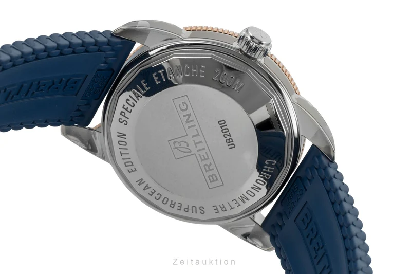 Breitling Superocean Heritage 42 steel / gold automatic men's watch UB2010161C1S1 LP: 7200EUR [2603727]