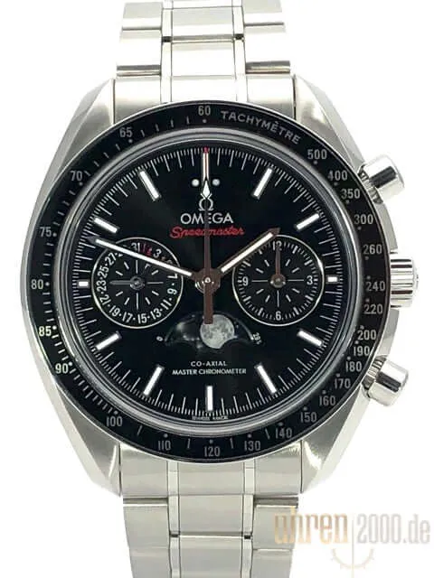 Omega Speedmaster Moonwatch Moonphase Chronometer 304.30.44.52.01.001 aus 2020 D-Papiere
