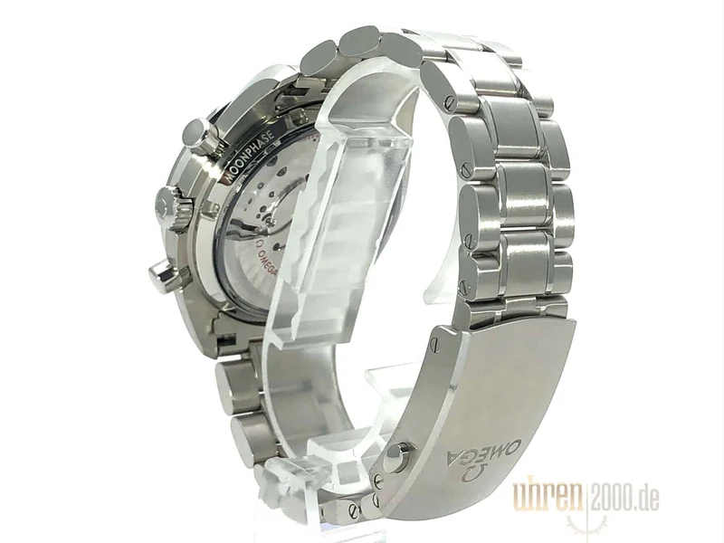 Omega Speedmaster Moonwatch Moonphase Chronometer 304.30.44.52.01.001 aus 2020 D-Papiere