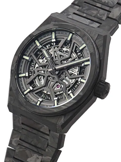 Zenith Defy Classic Carbon 10.9001.670-80.M9000 Carbonband