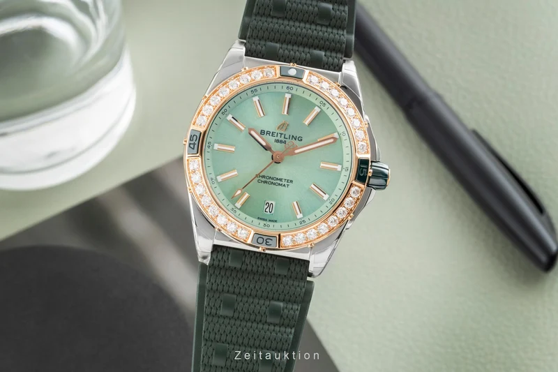 Breitling Chronomat steel / gold automatic women's watch U17356531L1S1 LP: 13250EUR [2603662]
