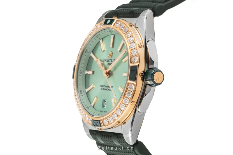 Breitling Chronomat steel / gold automatic women's watch U17356531L1S1 LP: 13250EUR [2603662]