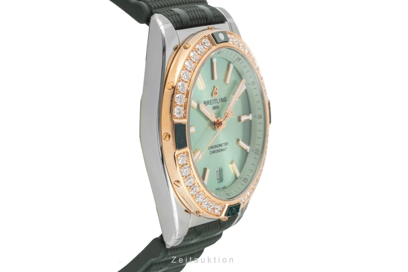 Breitling Chronomat steel / gold automatic women's watch U17356531L1S1 LP: 13250EUR [2603662]