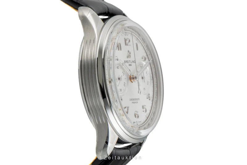 Breitling Premier chronograph steel manual winding men's watch AB0930371G1P1 LP: 9300EUR [2603689]