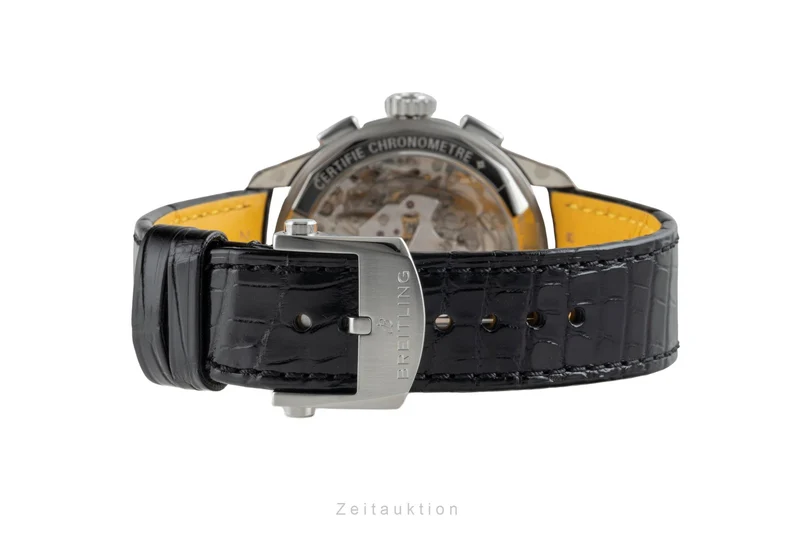 Breitling Premier chronograph steel manual winding men's watch AB0930371G1P1 LP: 9300EUR [2603689]