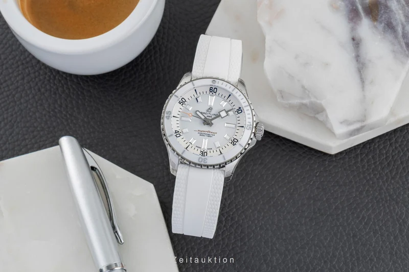 Breitling Superocean steel automatic women's watch A17377211A1S1 [2603703]
