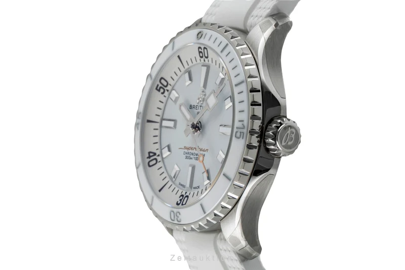 Breitling Superocean steel automatic women's watch A17377211A1S1 [2603703]