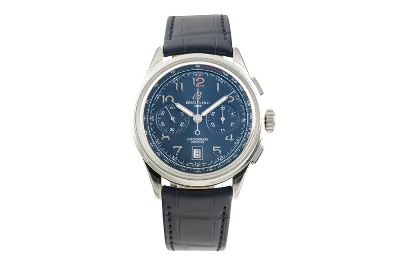 Breitling Premier chronograph automatic men's watch AB0145171C1P2 LP: 9200EUR [2603685]