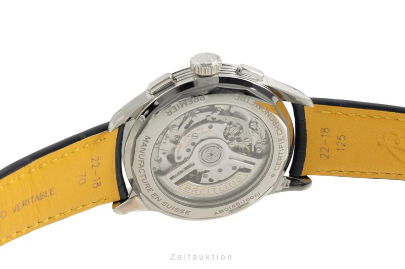 Breitling Premier chronograph automatic men's watch AB0145171C1P2 LP: 9200EUR [2603685]