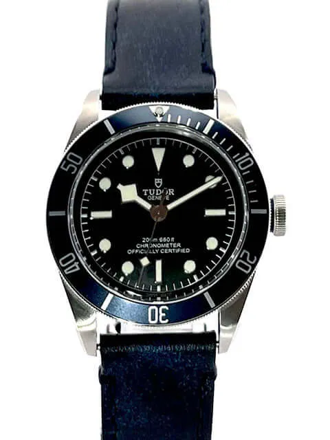 Tudor Heritage Black Bay 79230B-0002 Lederband