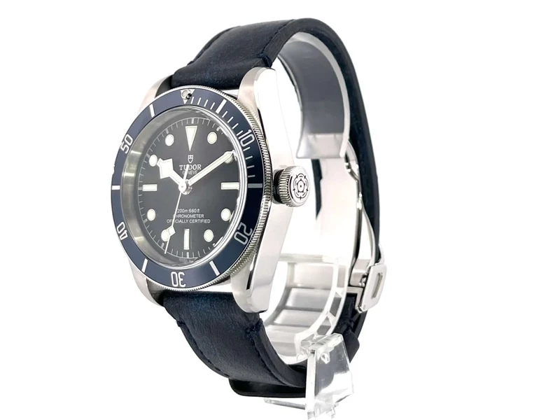 Tudor Heritage Black Bay 79230B-0002 Lederband