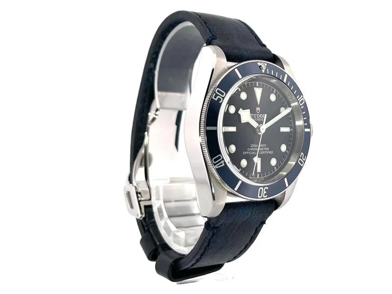 Tudor Heritage Black Bay 79230B-0002 Lederband