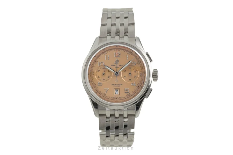 Breitling Premier chronograph steel automatic men's watch AB014533K1A1 LP: 9550EUR [2603688]