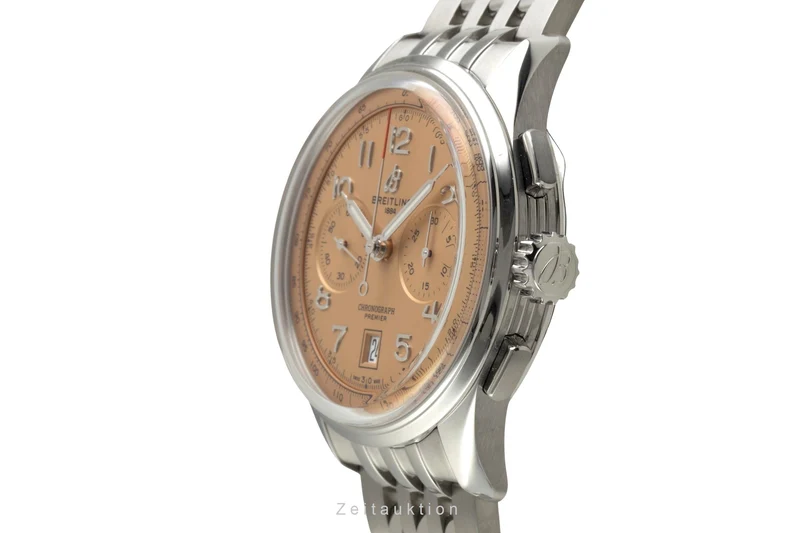 Breitling Premier chronograph steel automatic men's watch AB014533K1A1 LP: 9550EUR [2603688]