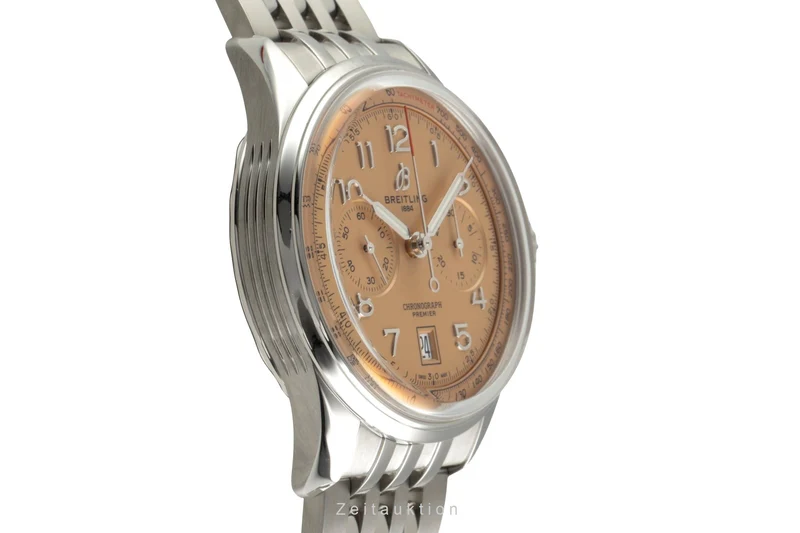 Breitling Premier chronograph steel automatic men's watch AB014533K1A1 LP: 9550EUR [2603688]