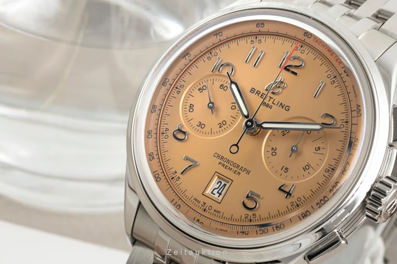 Breitling Premier chronograph steel automatic men's watch AB014533K1A1 LP: 9550EUR [2603688]
