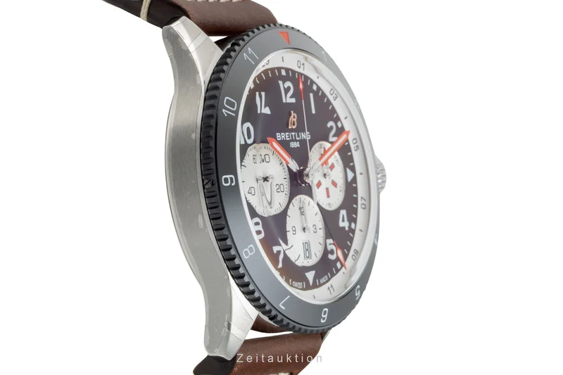Breitling Super Avi chronograph steel automatic men's watch YB04451A1B1X1 LP: 11200EUR [2603667]