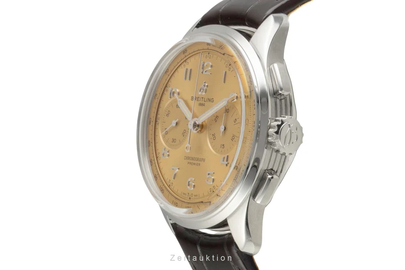 Breitling Premier chronograph steel manual winding men's watch AB0930F51H1P1 LP: 9300EUR [2603690]