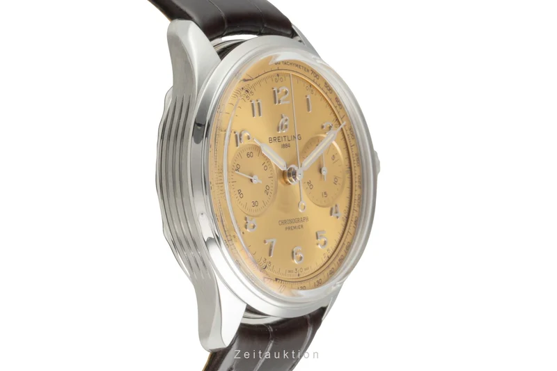 Breitling Premier chronograph steel manual winding men's watch AB0930F51H1P1 LP: 9300EUR [2603690]