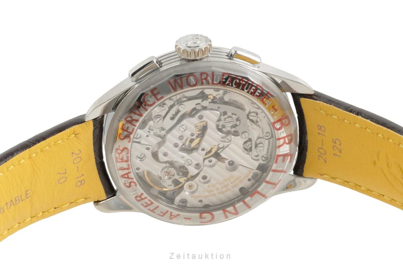 Breitling Premier chronograph steel manual winding men's watch AB0930F51H1P1 LP: 9300EUR [2603690]