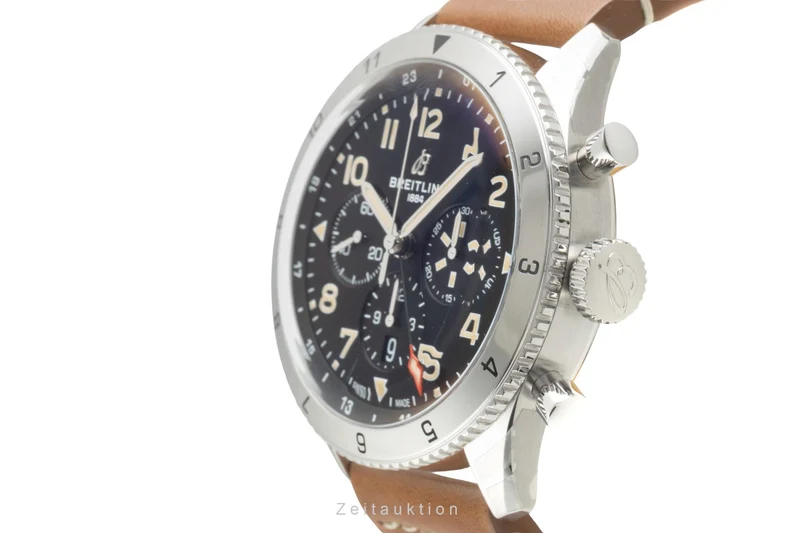 Breitling Super Avi chronograph steel automatic men's watch AB04453A1B1X1 LP: 11100EUR [2603676]