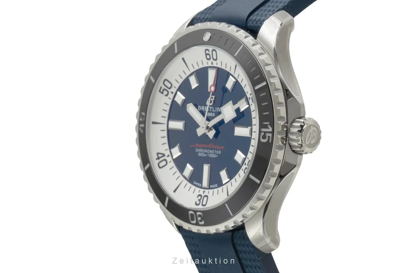 Breitling Superocean steel automatic men's watch A17376211C1S1 LP: 5550EUR [2603708]