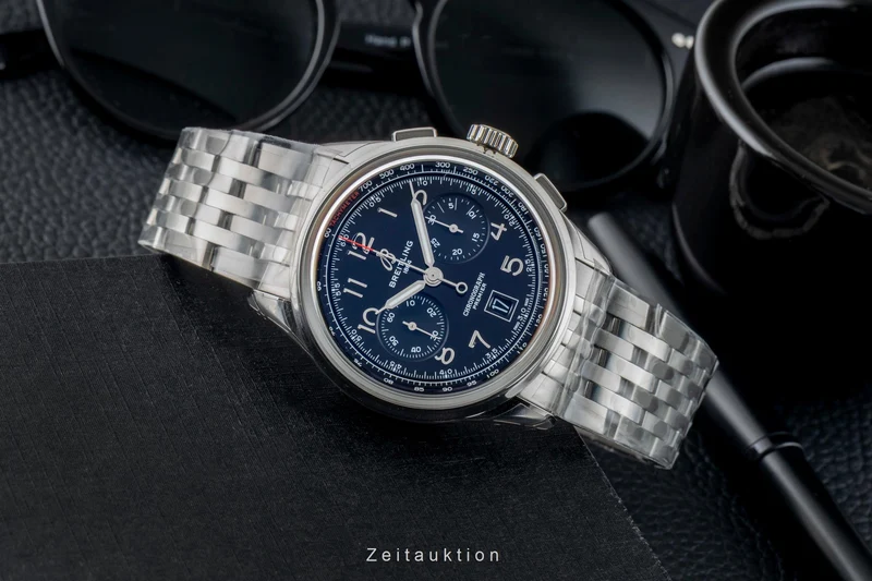 Breitling Premier steel automatic men's watch AB0145221B1A1 LP: 9550EUR [2603686]
