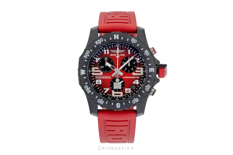 Breitling Endurance Pro chronograph breitlight quartz men's watch X823109A1K1S1 LP: 3900EUR [2603696]